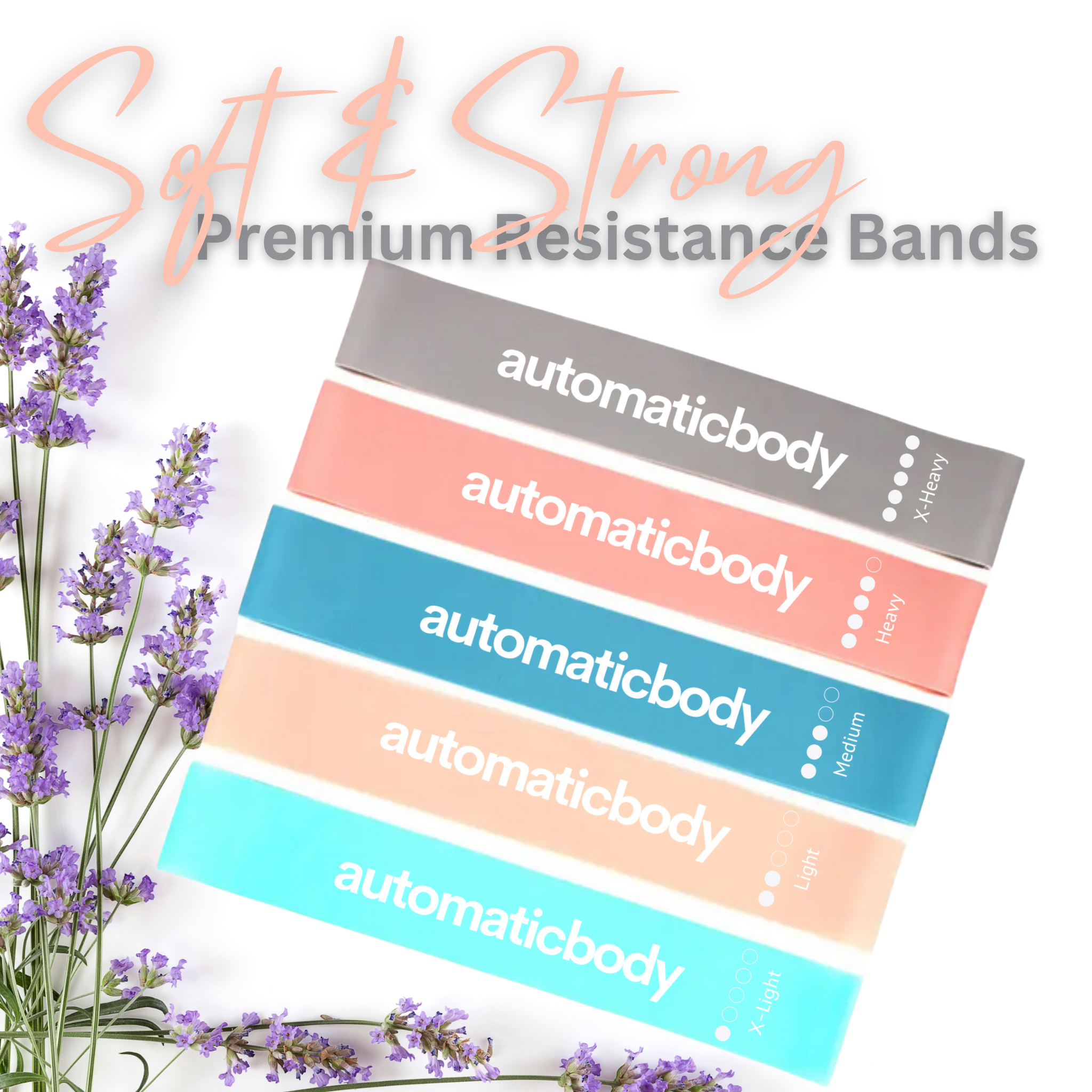 Soft &amp; Strong Premium Resistance Bands